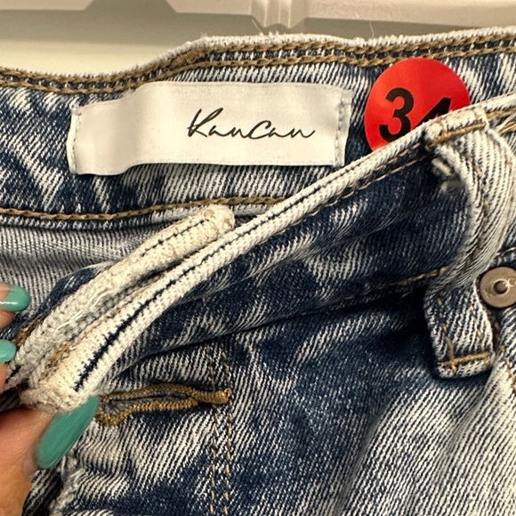 KanCan Distressed Denim Jeans - Picture 1 of 6